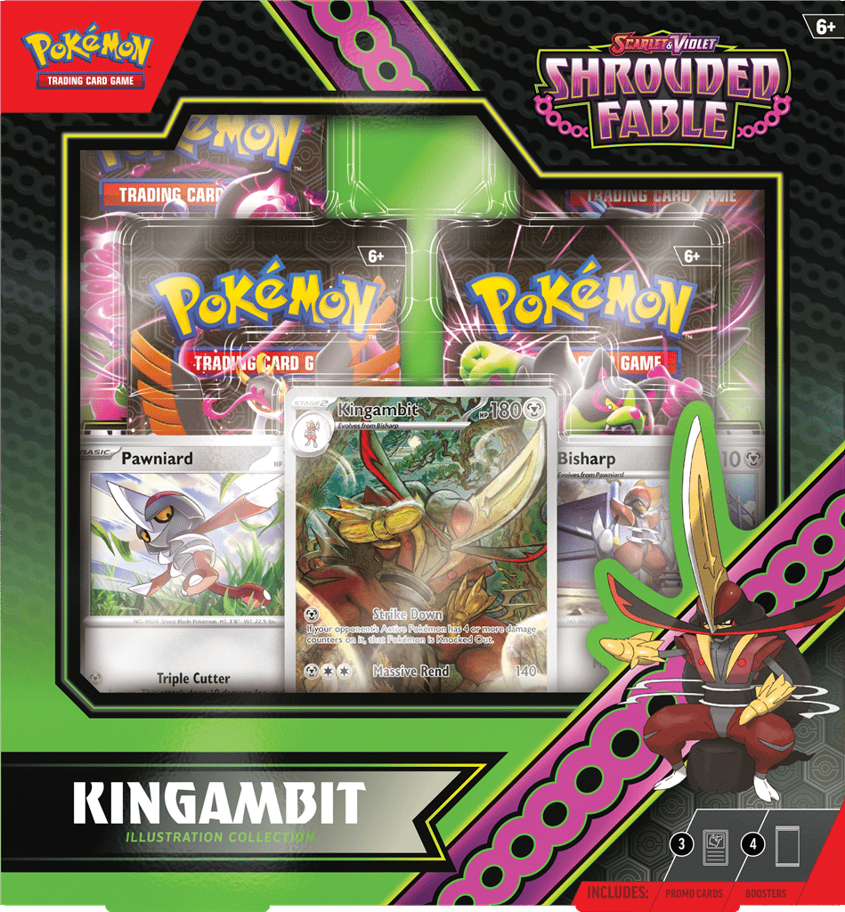 Kingambit Illustration Collection from Shrouded Fable Pokémon card set